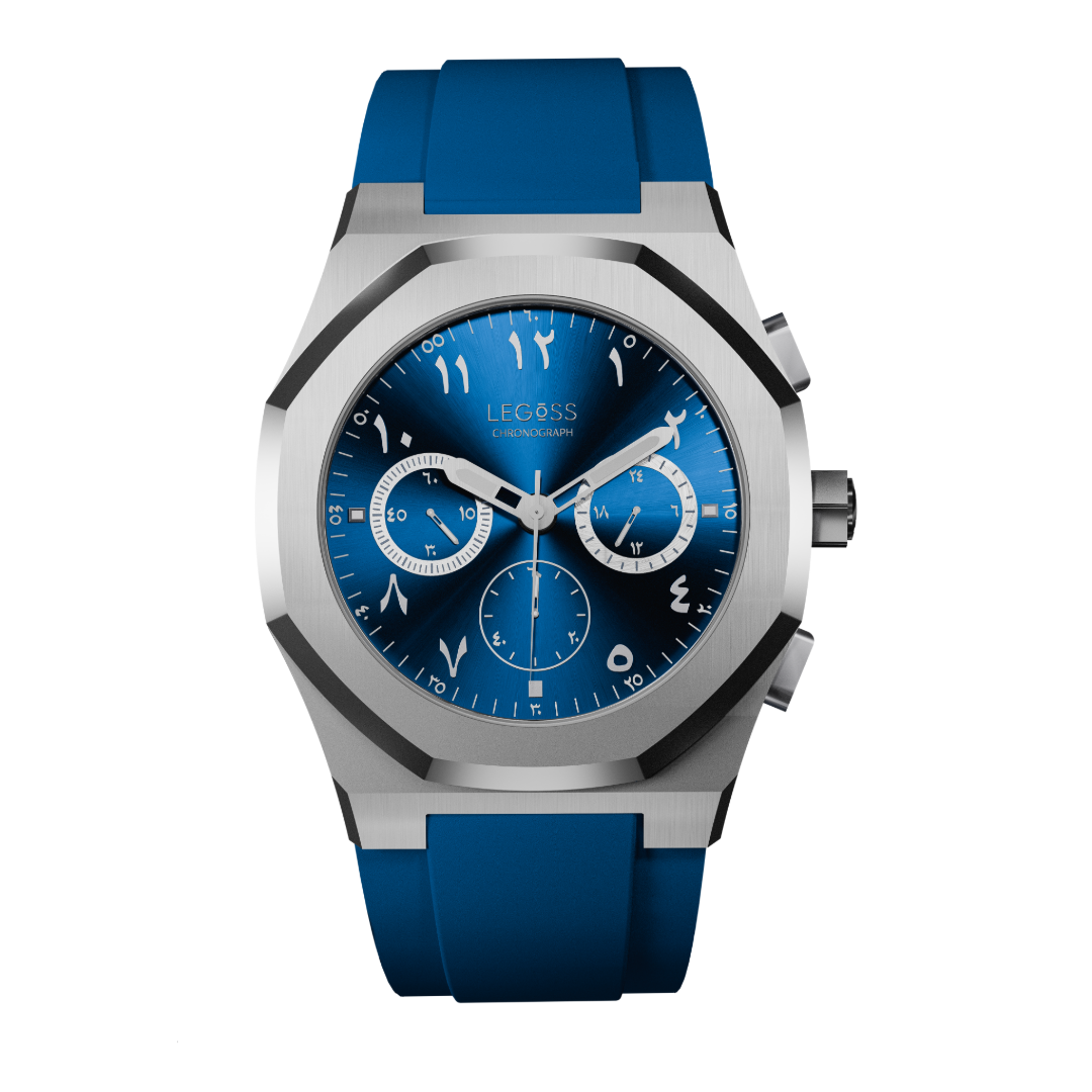 LEGOSS Watch Blue Edition Arabic Numbers