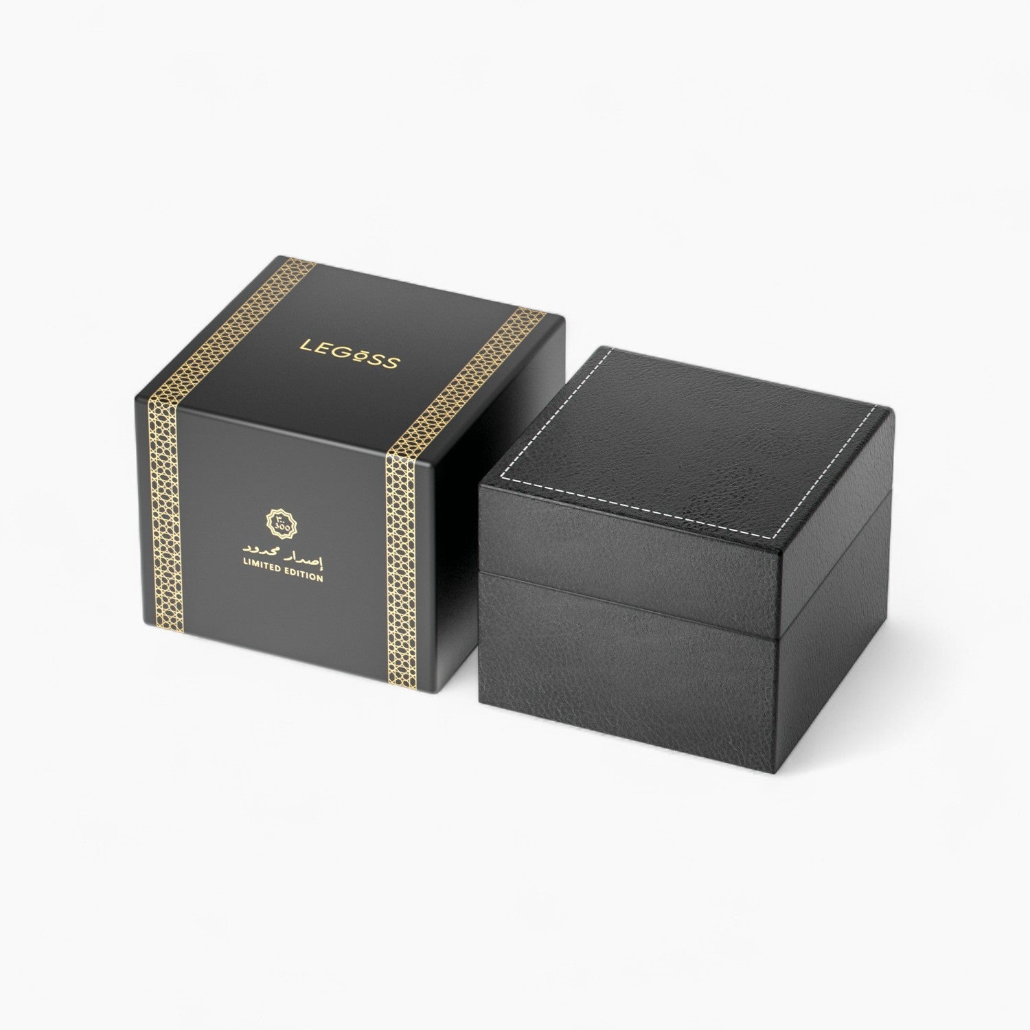 NURVAN V350 - Men’s Blue Arabic Dial Automatic Movement Watch