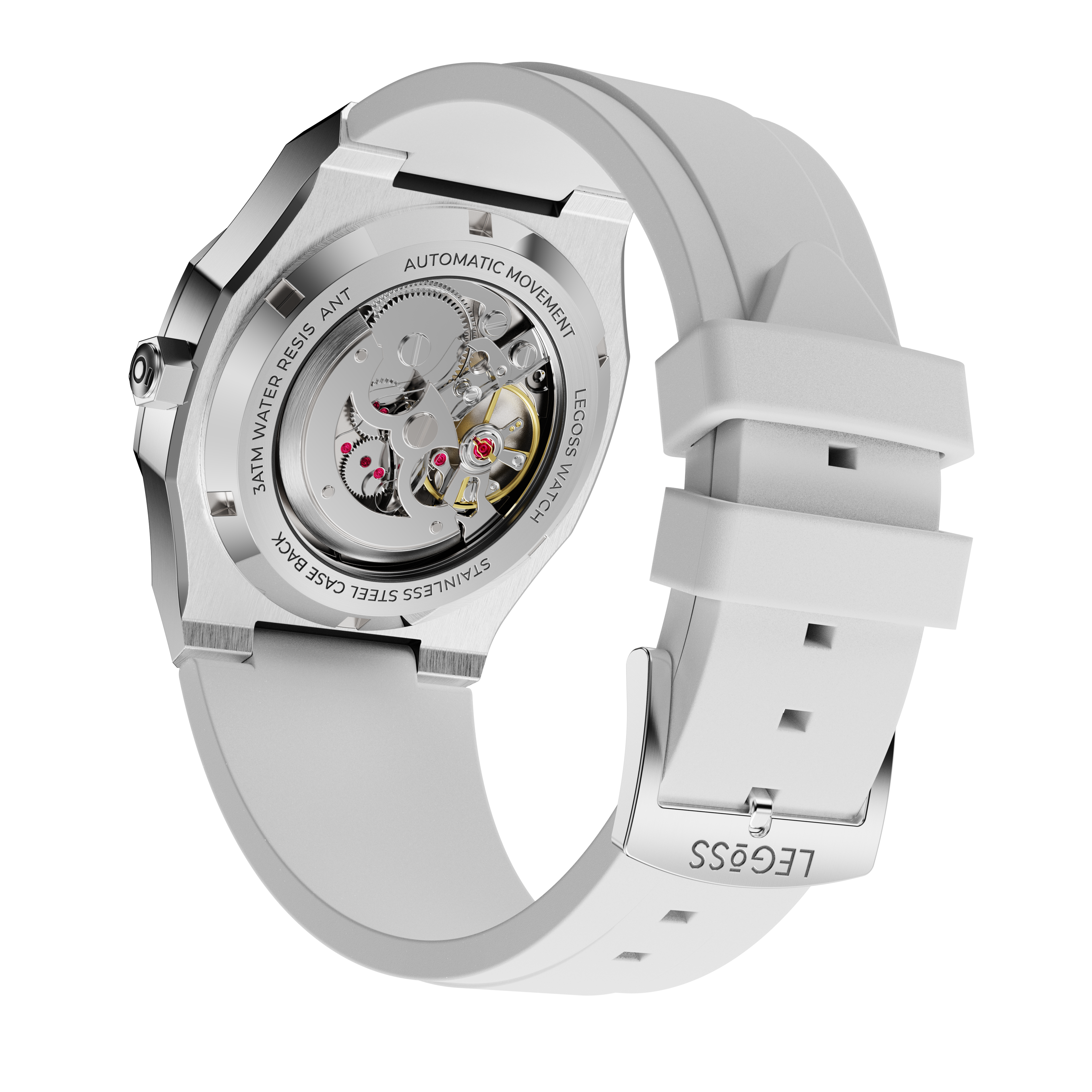 NURVAN V350 - Men’s Blue Arabic Dial Automatic Movement Watch